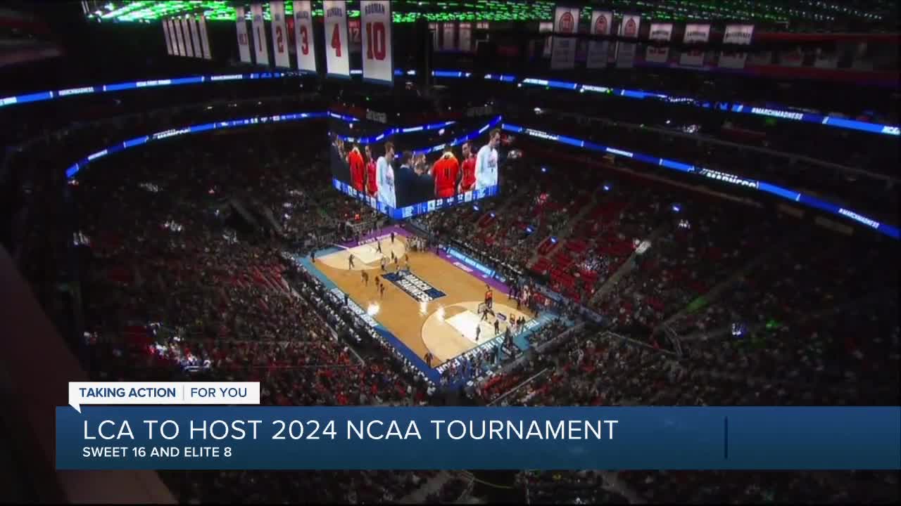 Detroit to host 2024 NCAA basketball regional