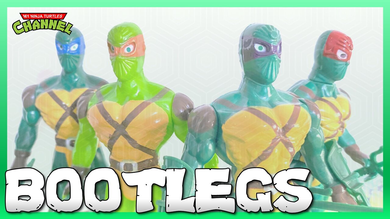 TMNT Bootleg Figures (Super Ninja Deluxe)