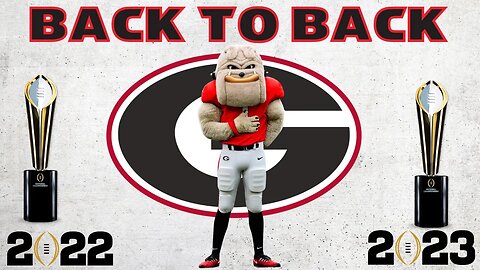 Georgia Bulldogs Win Back-To-Back National Championships! | UGA Is The New Standard In CFB