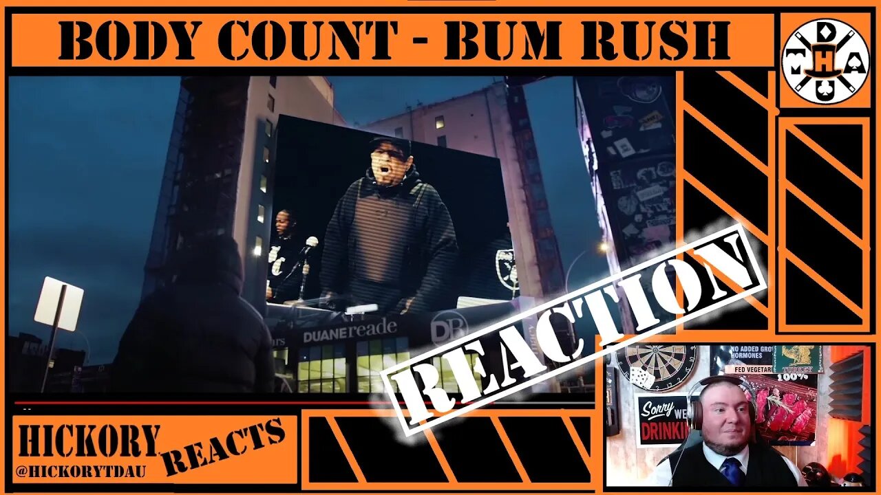 Drunk Magician Reacts To Iced T's Take On Media Control! Body Count - Bum Rush | Hickory REACTS