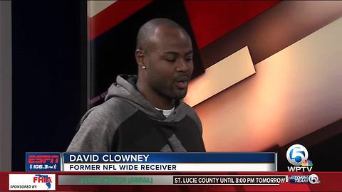 Former NFL player, Atlantic grad David Clowney joins Honda Five Sports Live