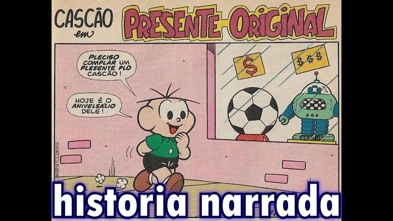 Cascão em-Presente original | Gibis do Rapha