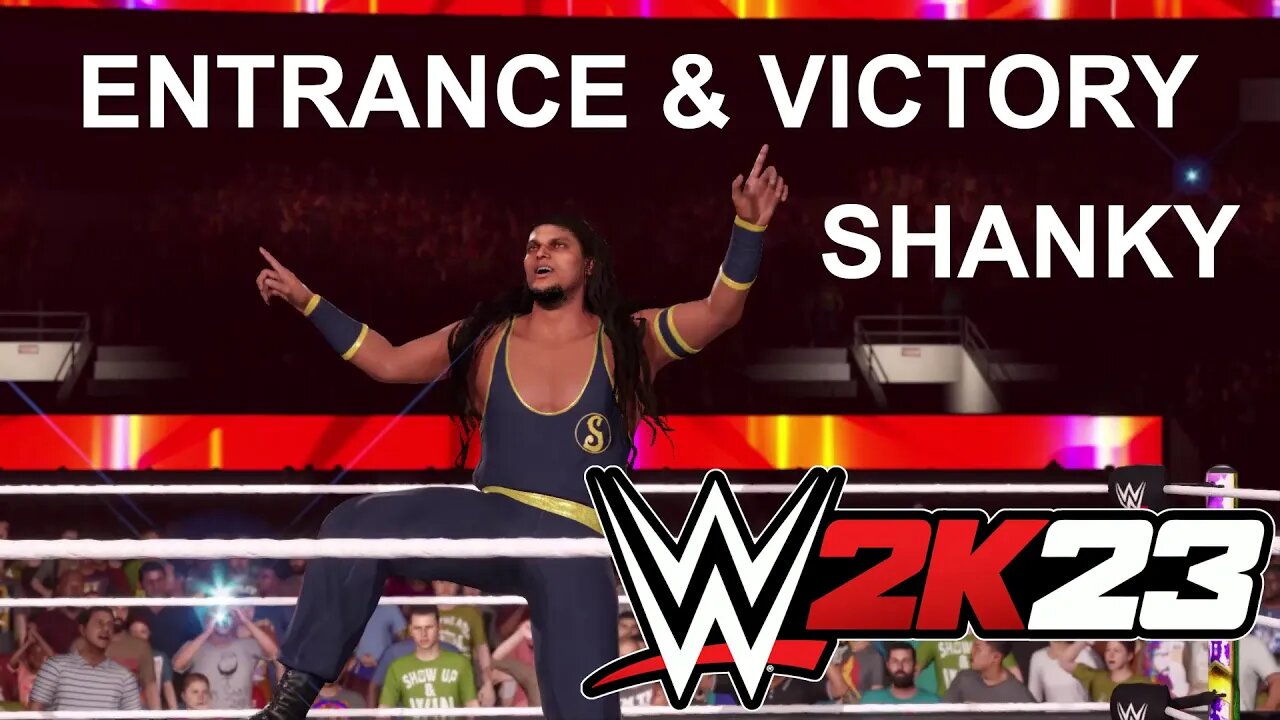 WWE 2K23 Entrance SHANKY || Wrestling Stars of India