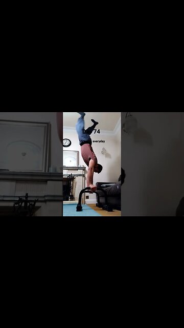 Day 74 - Learning How To Do Handstand Push Ups