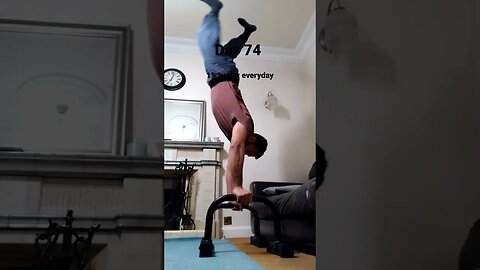 Day 74 - Learning How To Do Handstand Push Ups