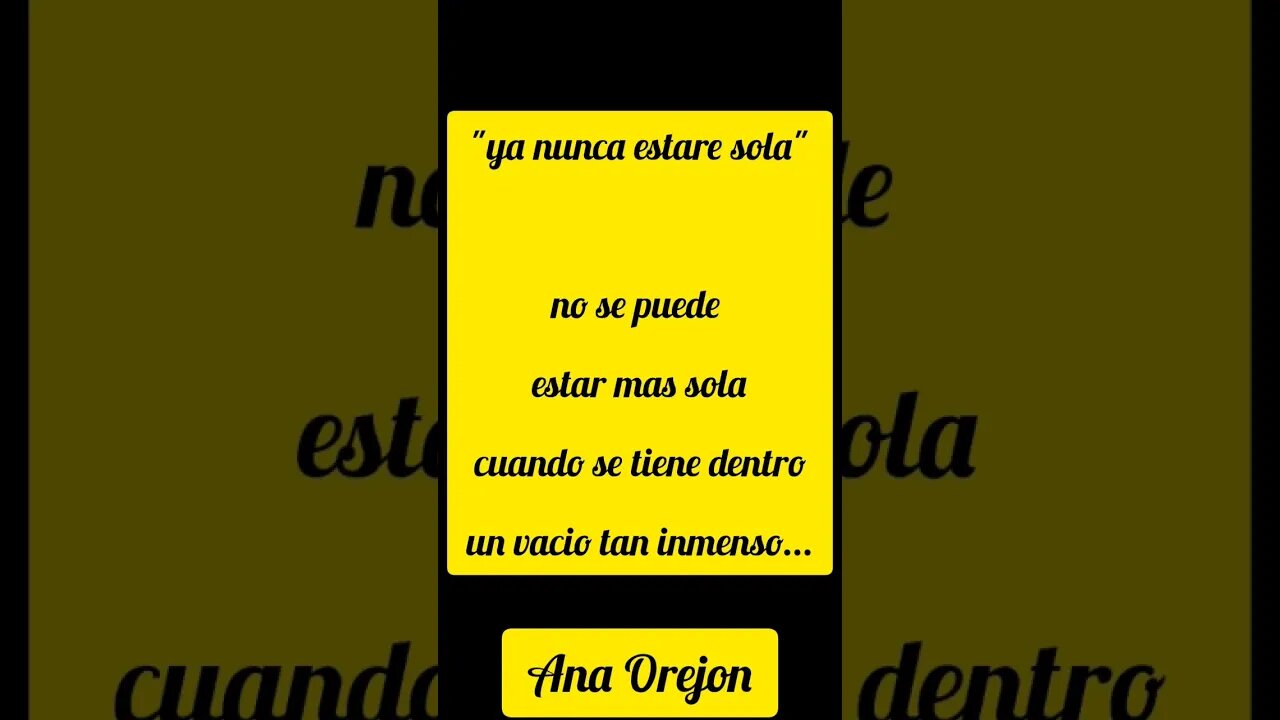 La soledad de Ana Orejon / TitoJuan