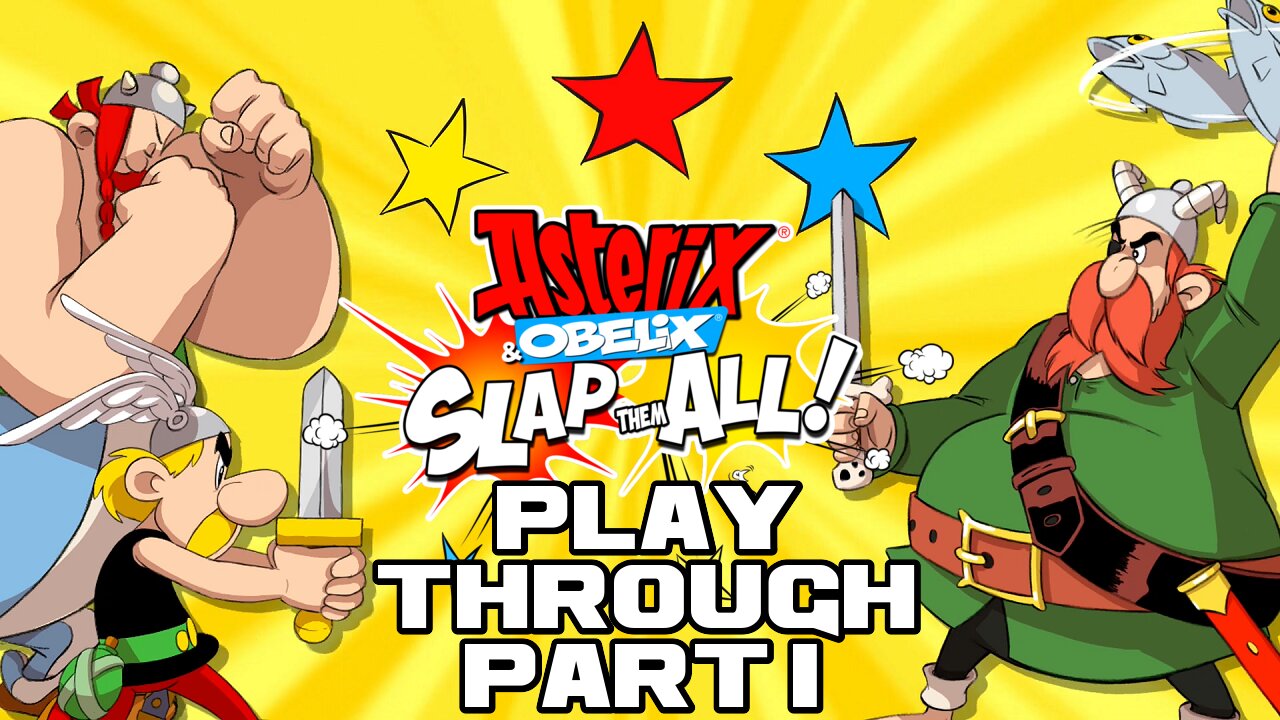 🎮👾🕹 Asterix & Obelix: Slap them All! - Part 1 - Nintendo Switch Playthrough 🕹👾🎮 😎Benjamillion