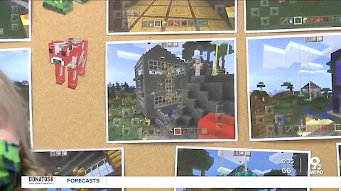 Students with autism connecting, building community, in Minecraft