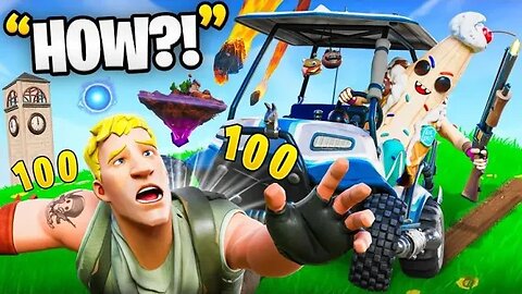 I Trolled Him In OG Fortnite Chapter 1! (RAGE)