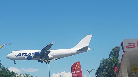 Boeing 747-400ERF N471MC coming from Miami to Manaus