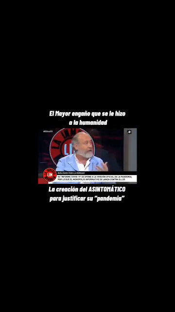La creación del asintomático para justificar su “pandemia”