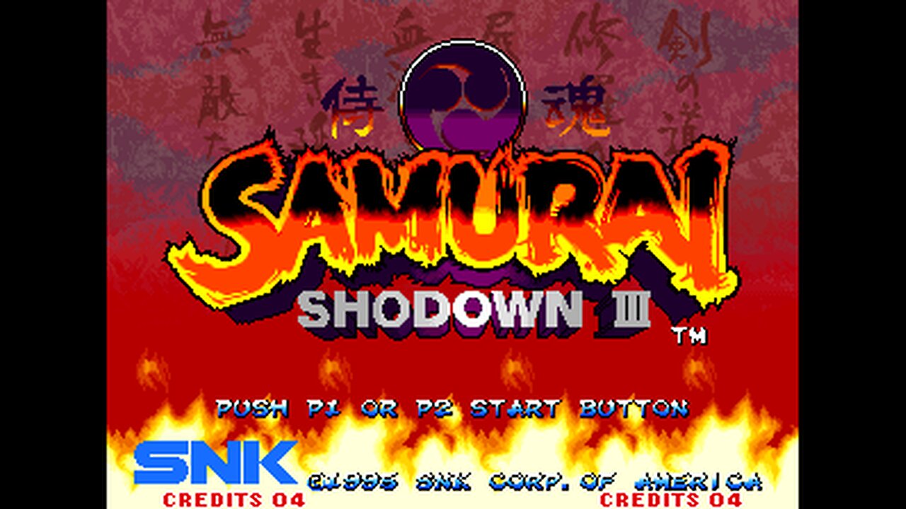 Streaming Samurai Showdown 3 for NeoGeo-Mame Emulator.