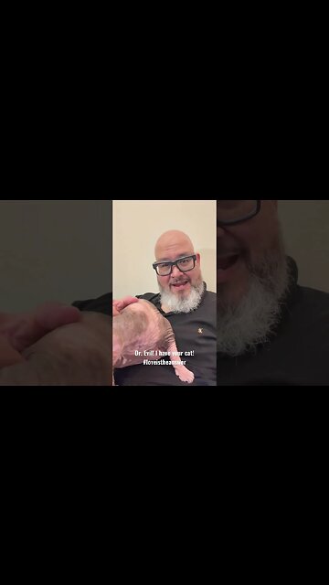 Dr. Evil! I have your cat! #loveistheanswer