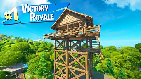 Fortnite But Staying In The Tower All Game 🗼