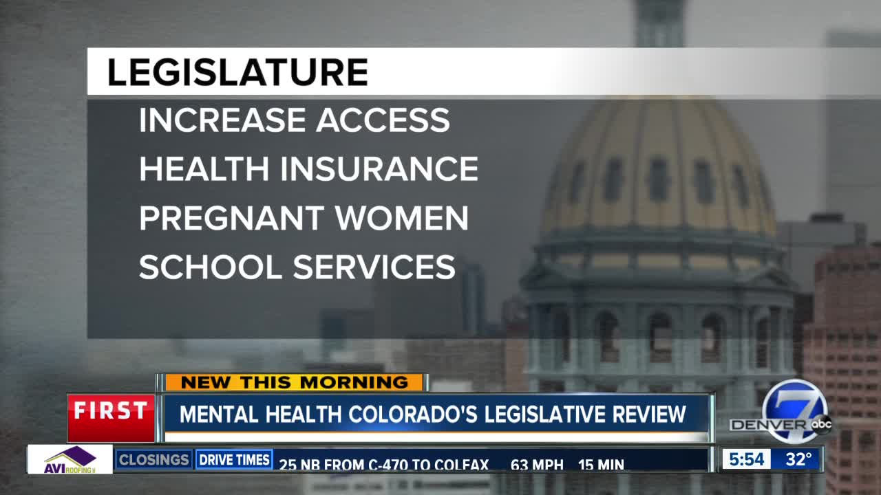 Mental Health Colorado's legislative review