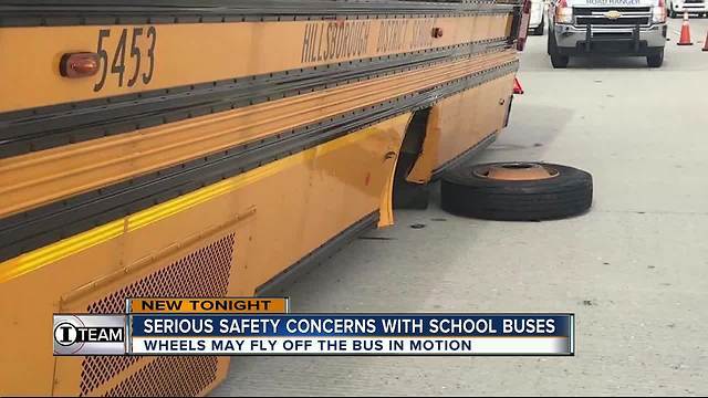 Safety Concerns: Wheels fall off moving school buses within days of each other