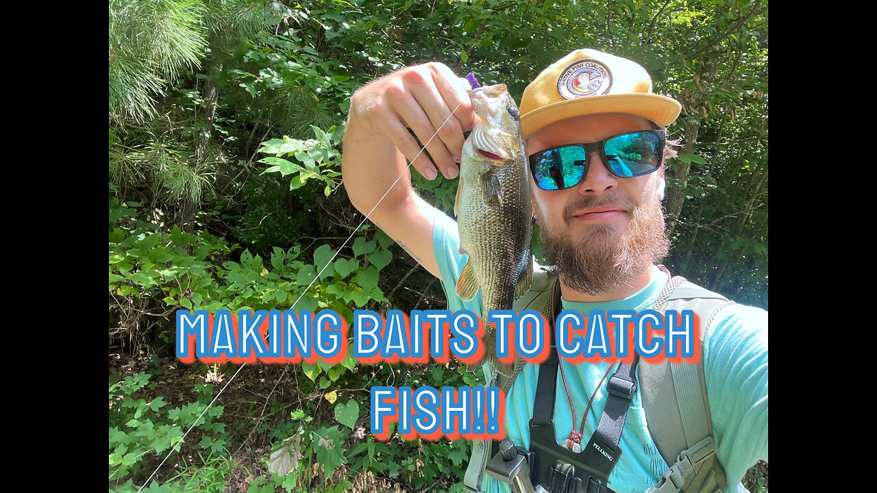 Panfish fly fishing and making baits