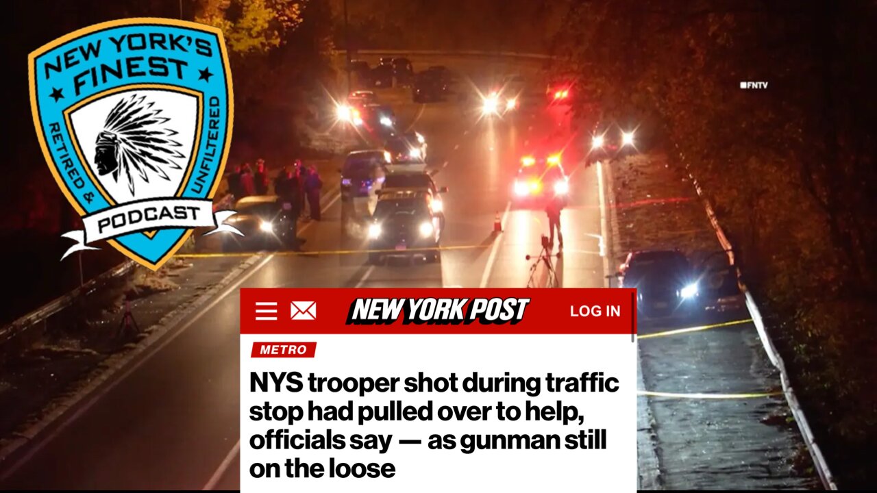 New York State Trooper Shot During Traffic Stop