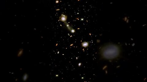 "North Ecliptic Pole Time Domain Field" Webb Space Telescope Crop 6 #galaxy #nasa #shorts