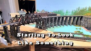 Trestle Stained - One More Section To Build