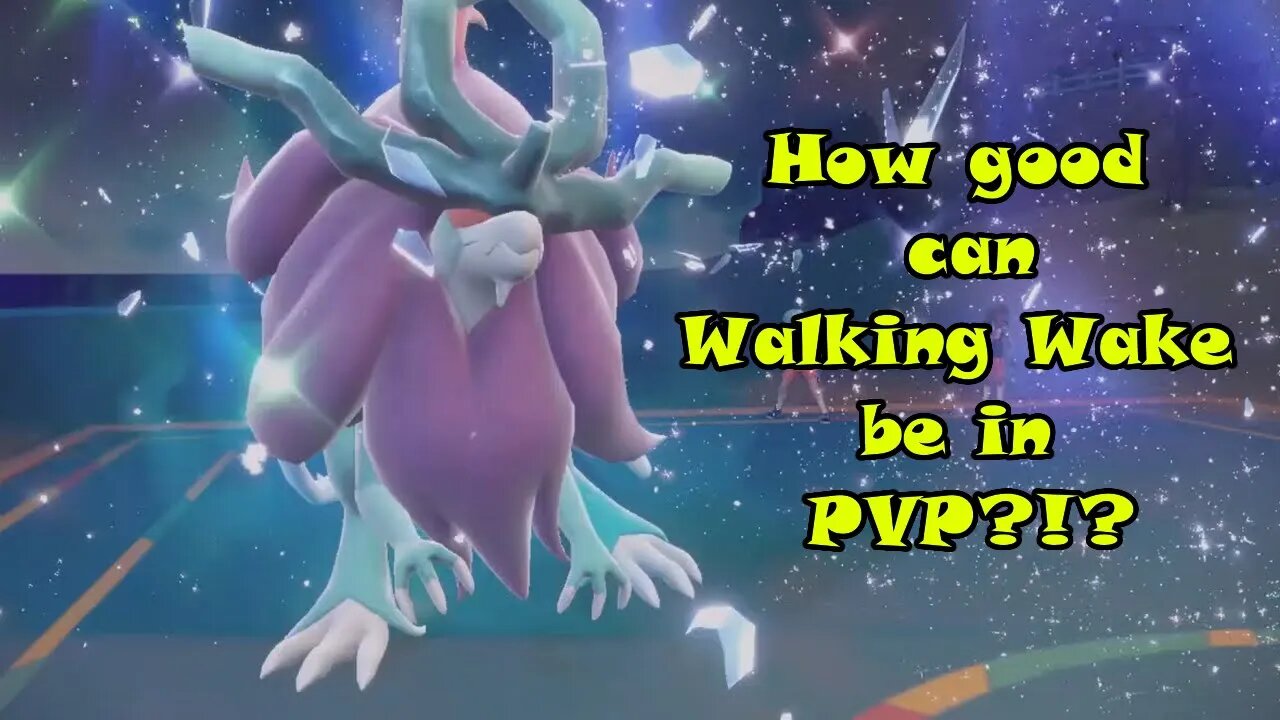 How good is Walking Wake in Pokemon Scarlet PvP Battles!?