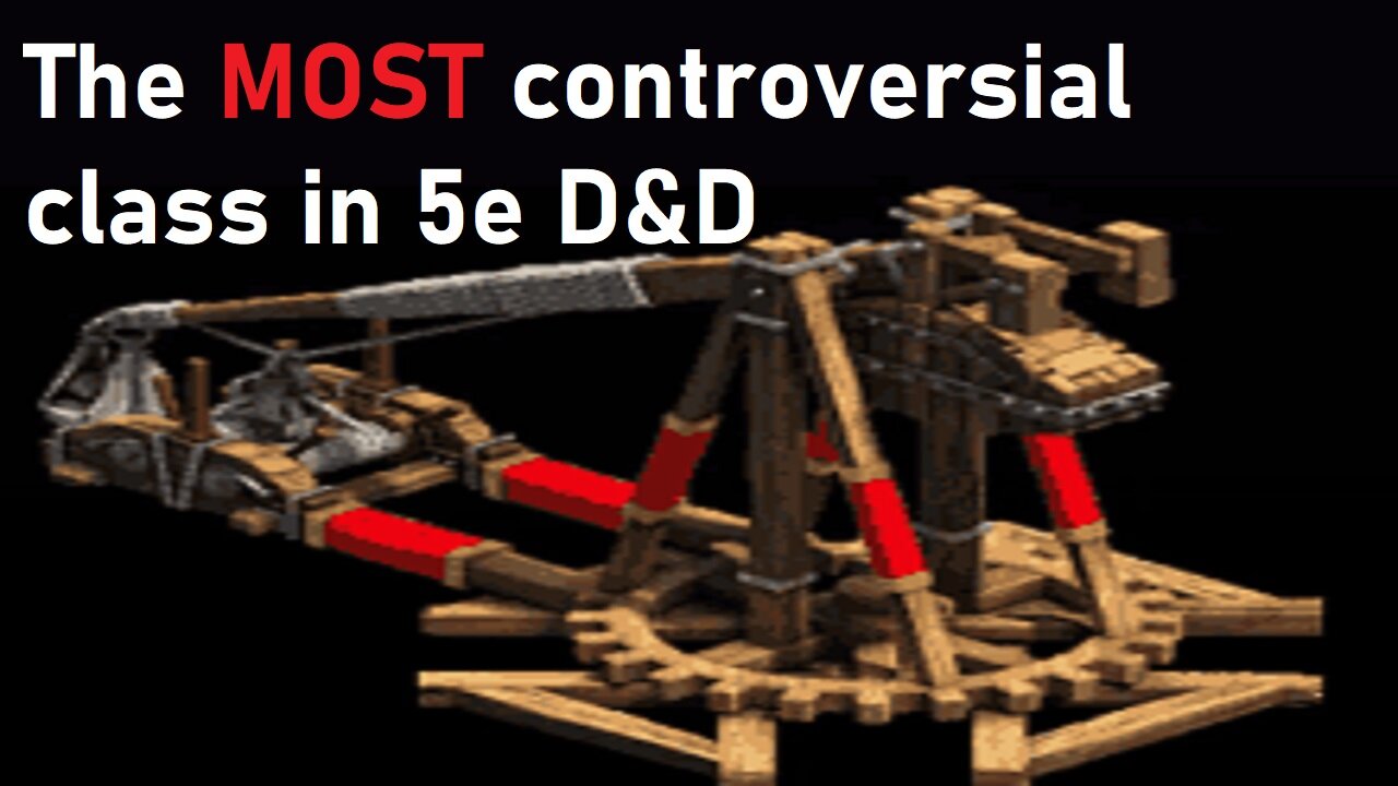 Should you let your PCs play as a TREBUCHET??