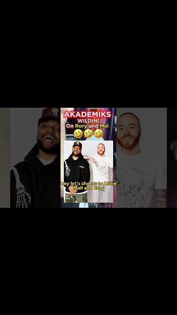 Akademiks GOES OFF on Rory and Mal 🤣🤣💀#akademiks#rory#mal#joebudden
