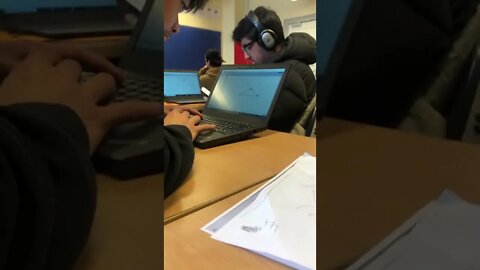 The student got caught looking at porn