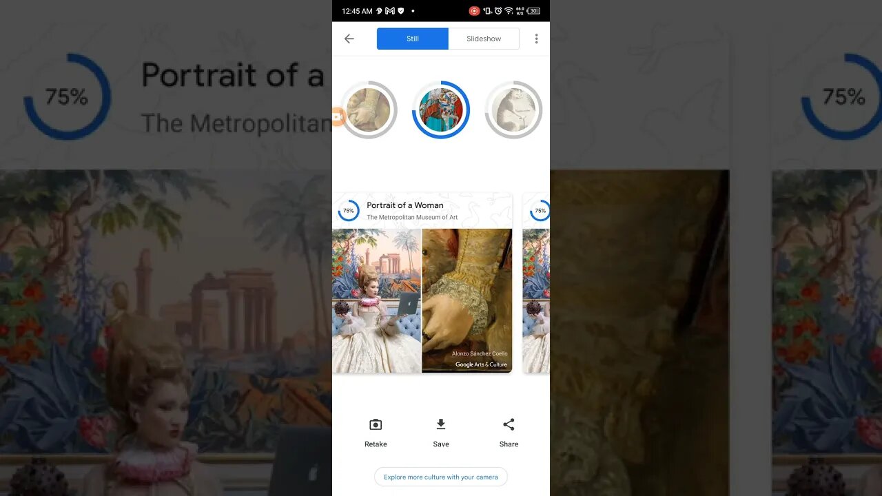 my Google arts and culture profile ☺️💕