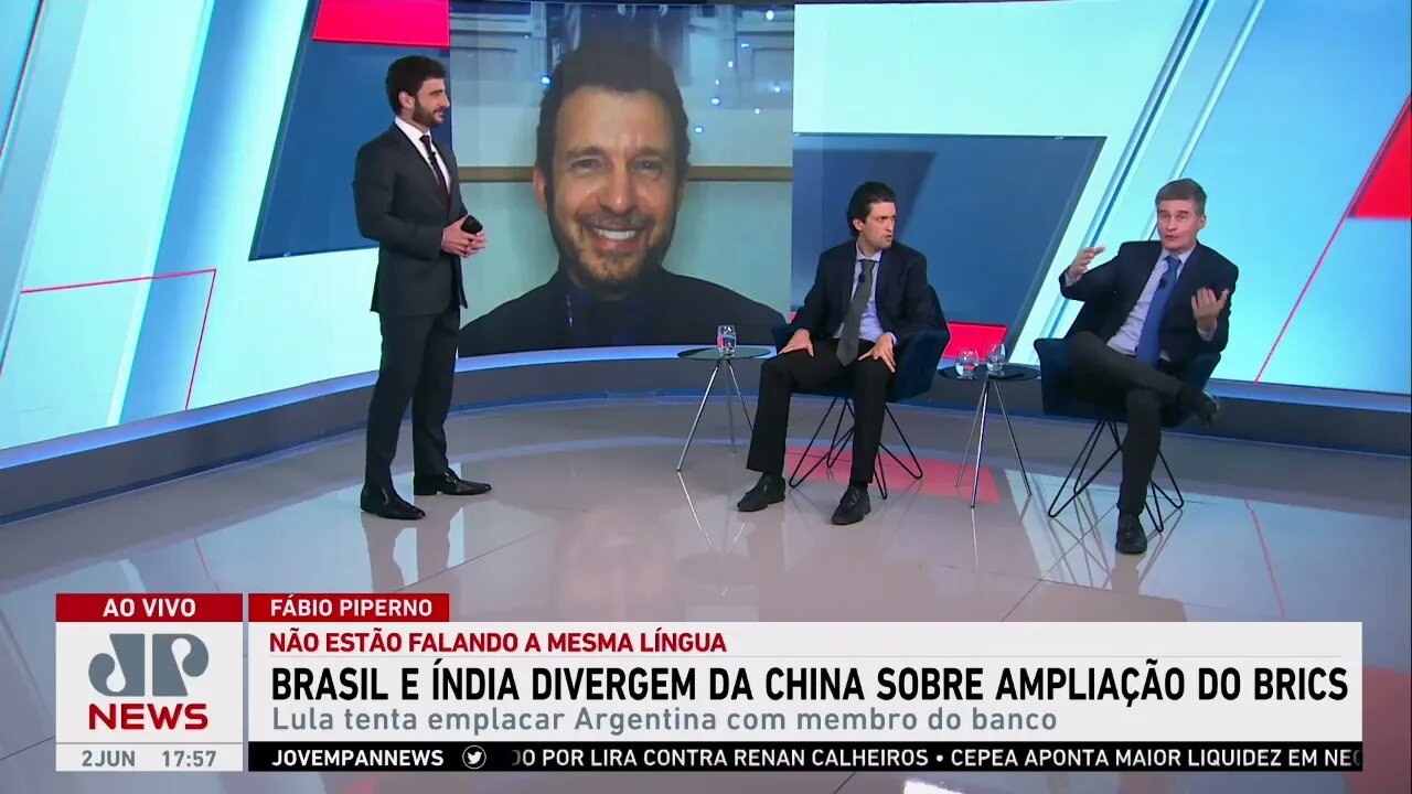 Brasil e Índia divergem da China sobre ampliação do Brics