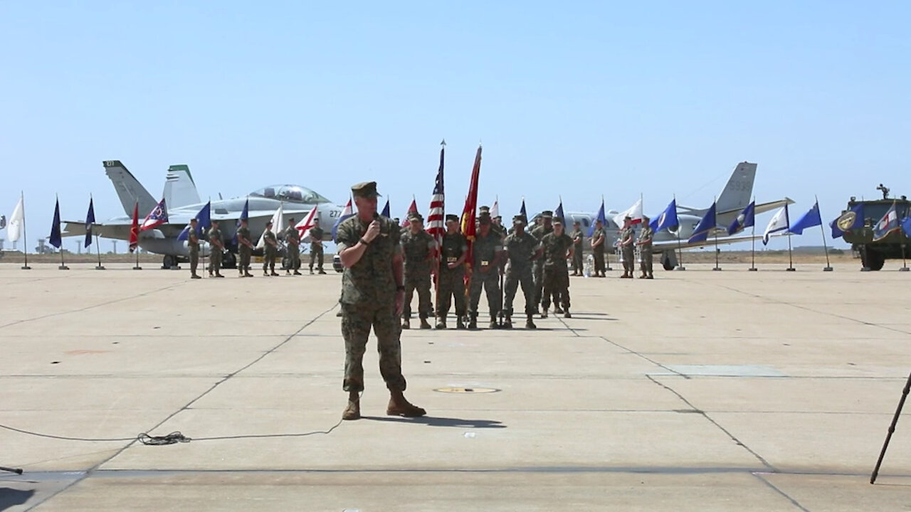 MCAS Miramar Change of command ceremony