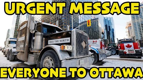 URGENT MESSAGE TO CANADA