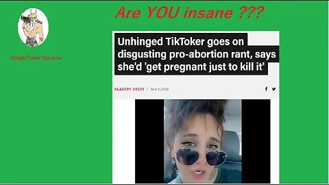 Is she mental or plain stupid ?