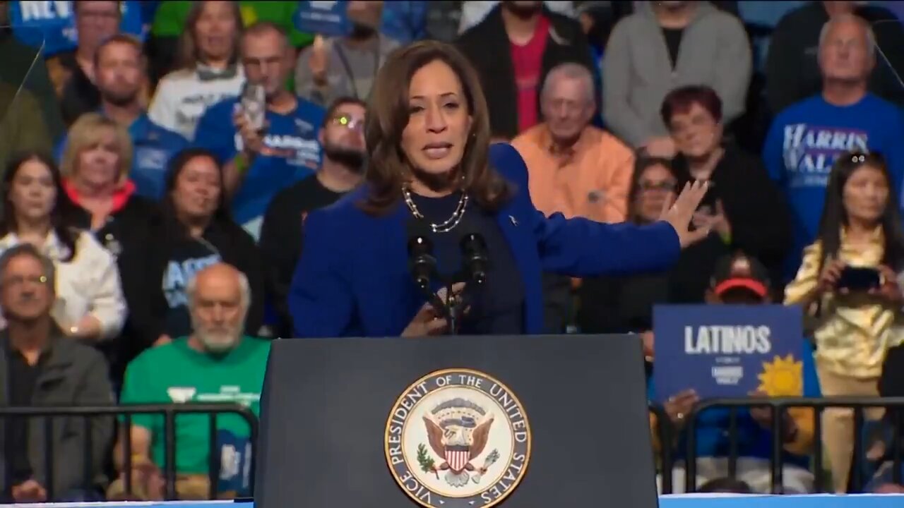 Kamala spirals after ANOTHER speech is interrupted by protesters