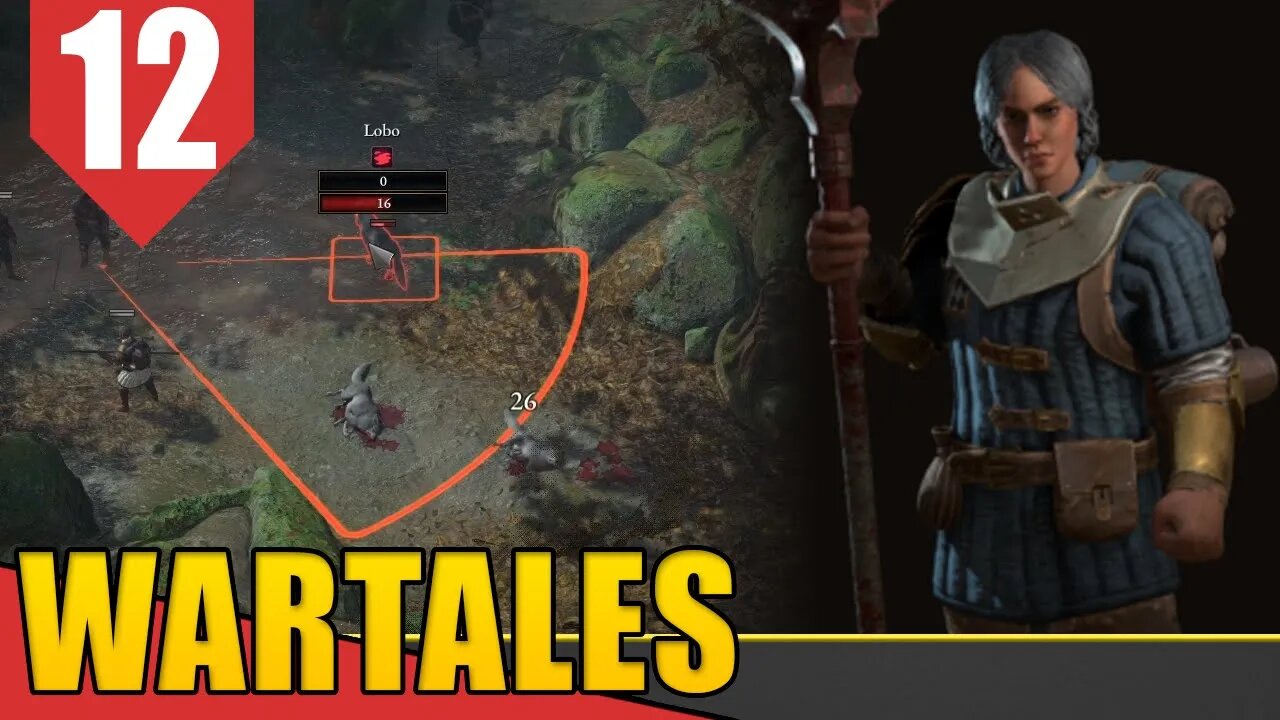 Caça de LOBOS e ZUMBIS! - Wartales #12 [Gameplay PT-BR]