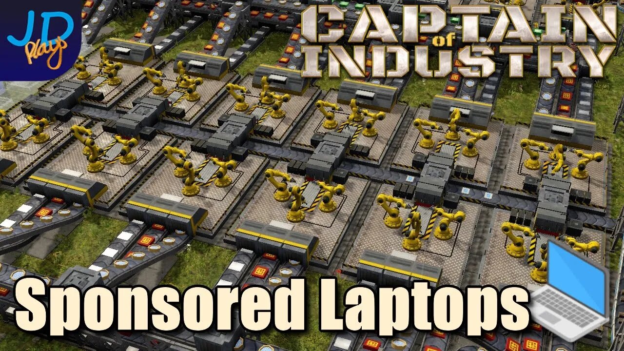 Sponsored Laptops 🚛 Ep67 🚜 Captain of Industry 👷 Lets Play, Walkthrough, Tutorial