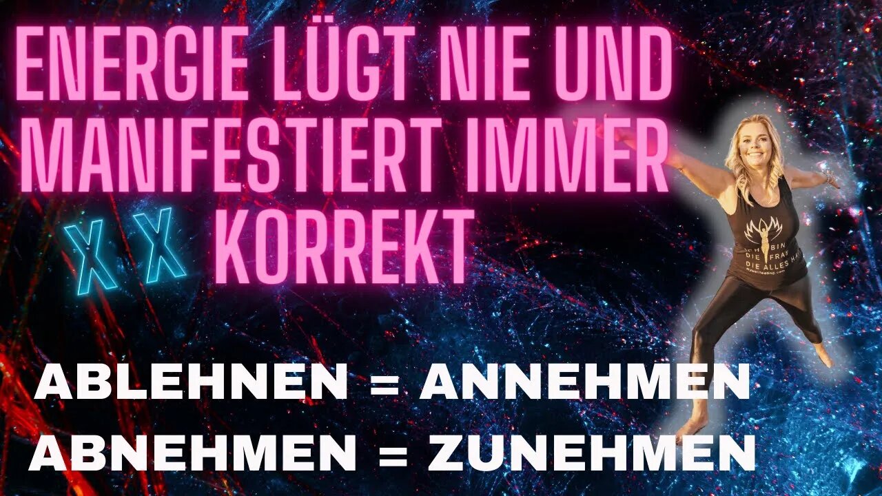 Ablehnen ist trotzdem Annehmen und manifestiert. Wie das korrigierst und das bekommst was du wills!