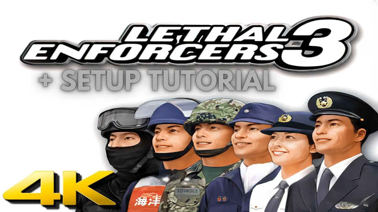 ⭐ LETHAL ENFORCERS 3 + Fixes | 4K/60ᶠᵖˢ | ARCADE #walkthrough #longplay #playthrough