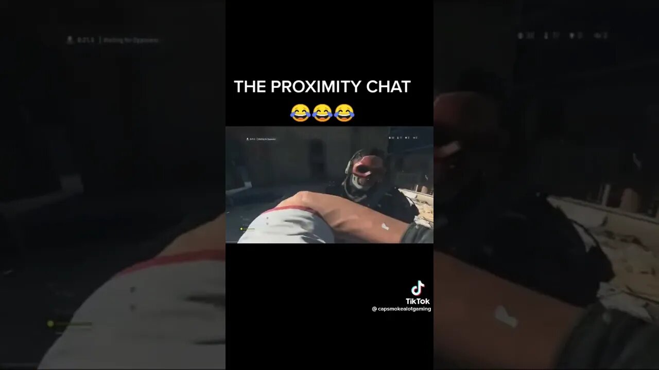 Proximity Chat Warzone😂 #cod #shorts #gaming #codmobile #modernwarfare2