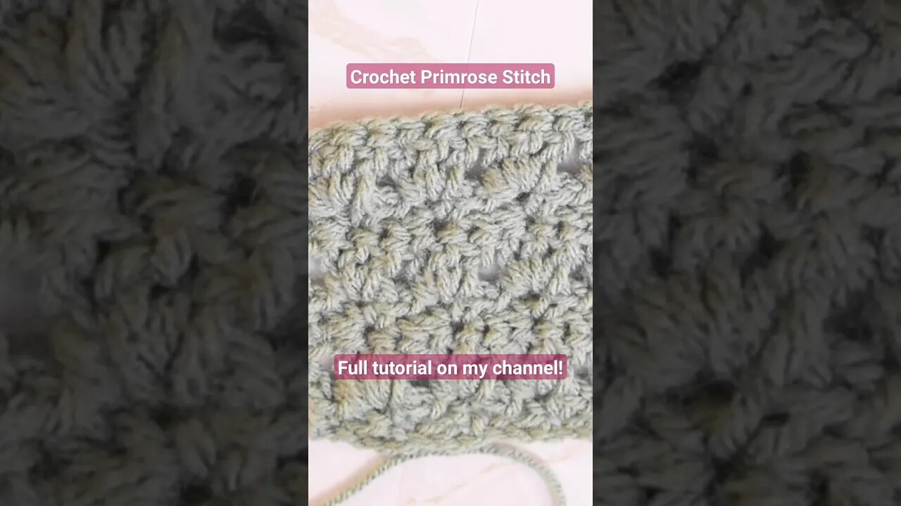 🧶 Have you tried the crochet Primrose Stitch? #infiniticraftingco