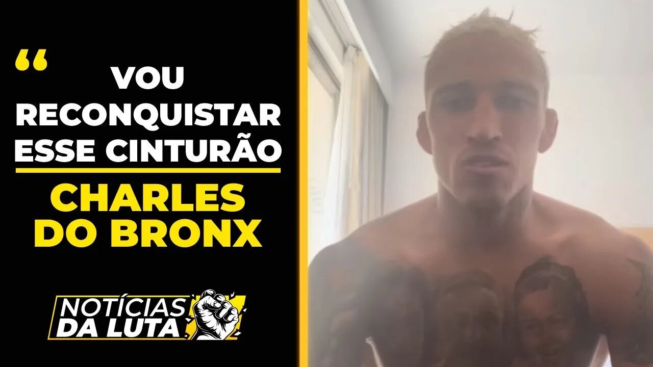 CHARLES DO BRONX SE PRONUNCIA APÓS UFC 280!