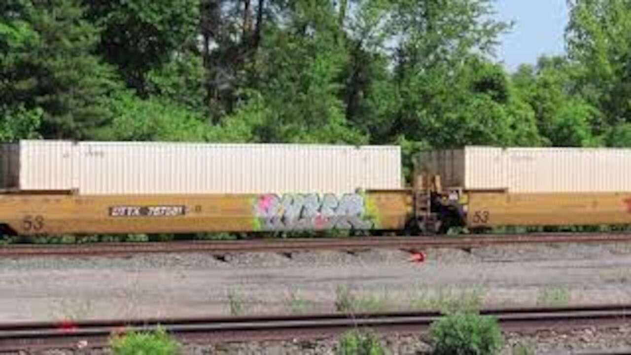 Norfolk Southern Intermodal Train from Berea, Ohio June 5, 2021