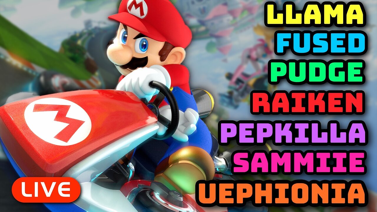 🔴LIVE - Mario Kart 8 w/ Rumble Partners!