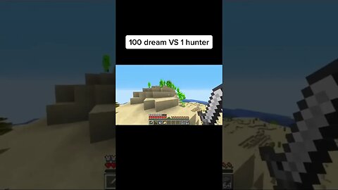 100 DREAM'S vs 1 HUNTER #minecraft #shorts #dream11 #dream