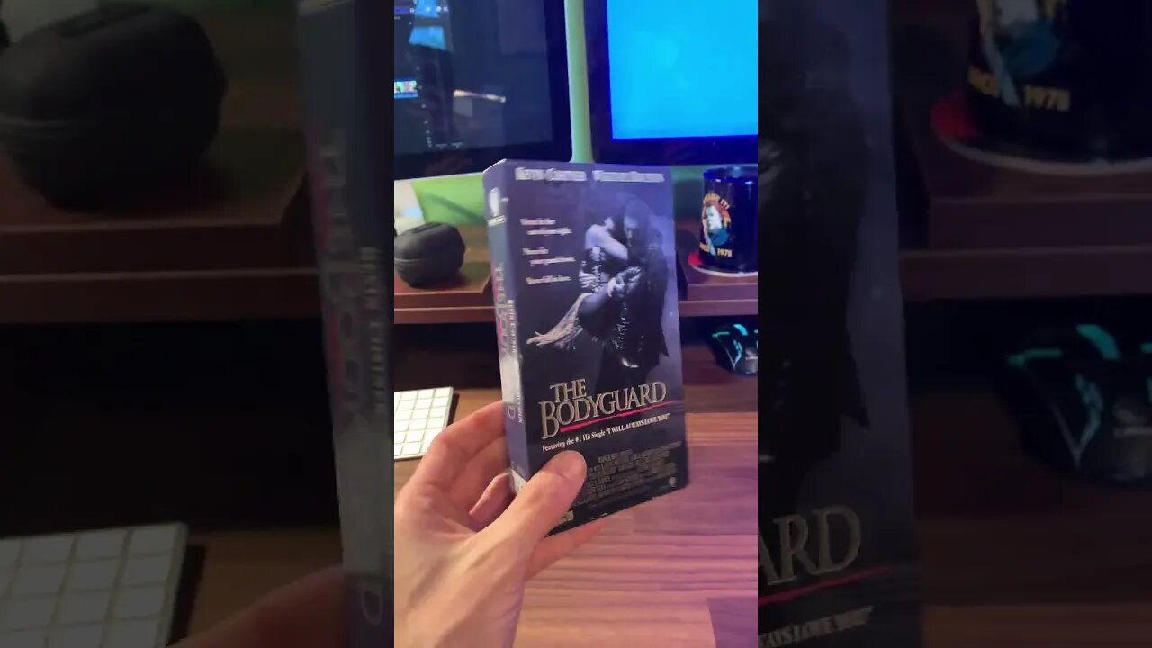VHShorts [0004] THE BODYGUARD [#shorts #theBACarchive #theVHSinspector]