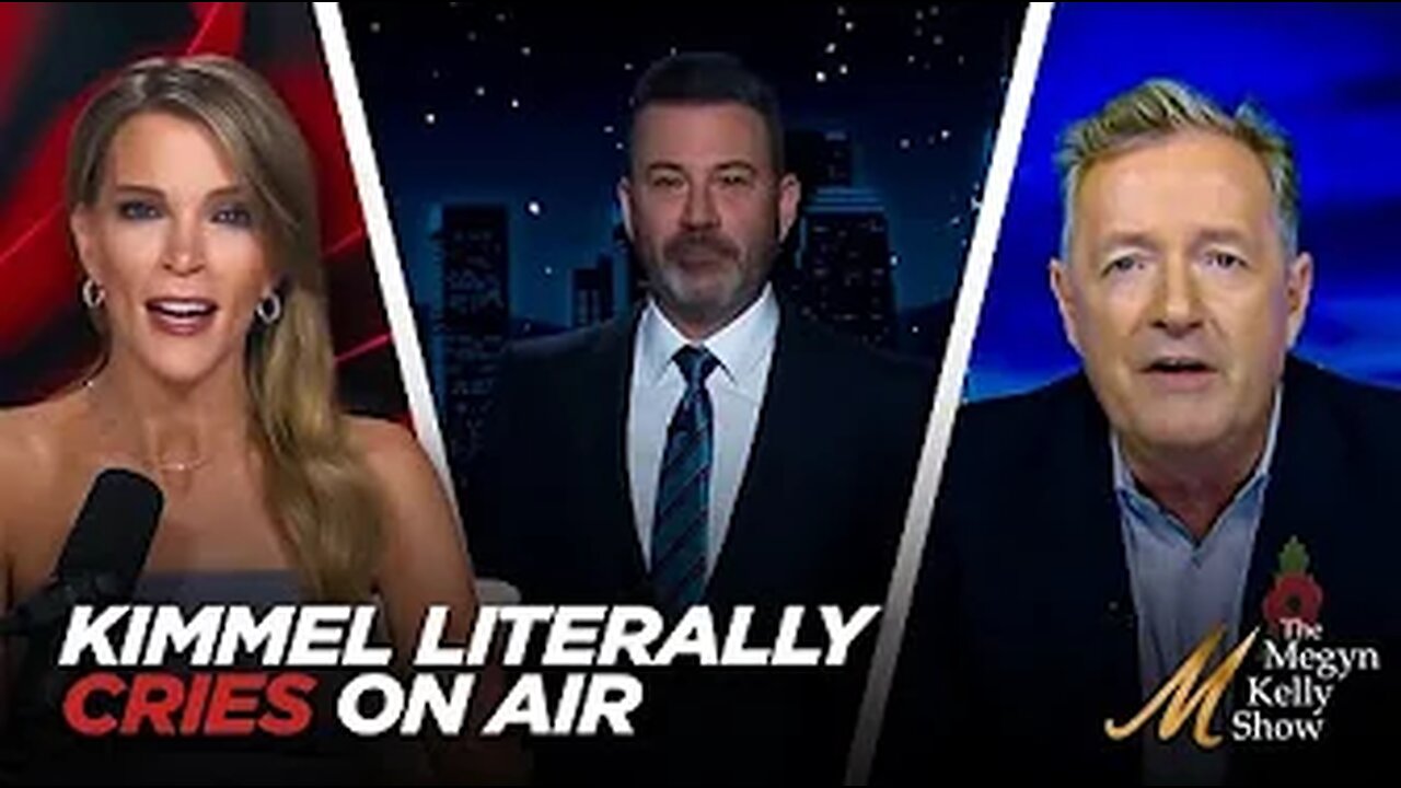 Jimmy Kimmel Literally Cries on Air While Late Night Hosts Melt Down Over Trump Win, w/ Piers Morgan