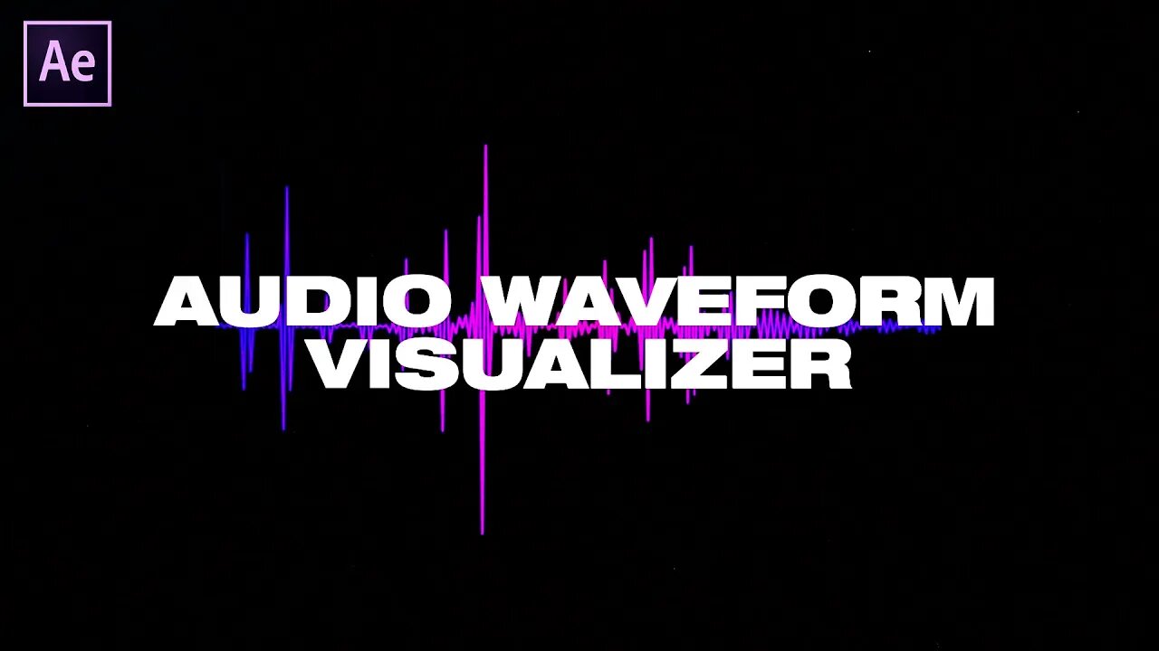 REACTIVE Audio Spectrum Waveform Visualizer - After Effects CC Tutorial (2020)