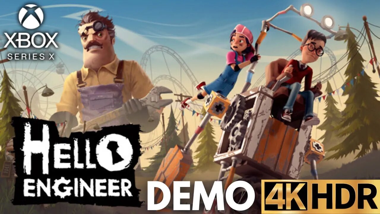 Hello Engineer Demo Gameplay | Xbox Series X|S | 4K HDR (No Commentary Gaming)