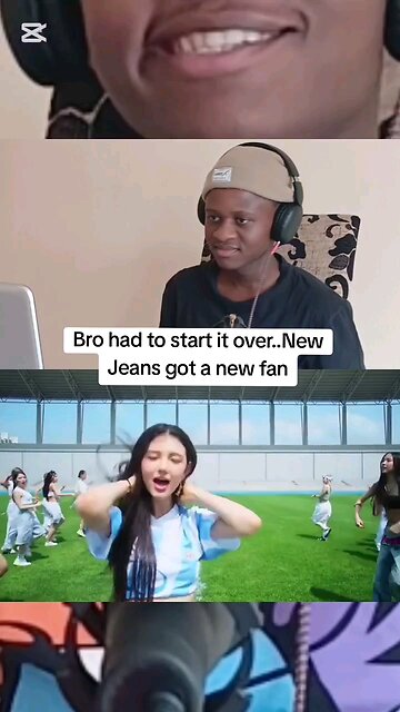 New Jeans gained a new fan gents🕺🏾🕺🏾