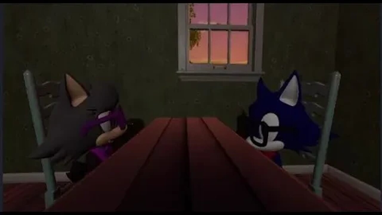 Kyle Meets Gia the Wolf in VRChat